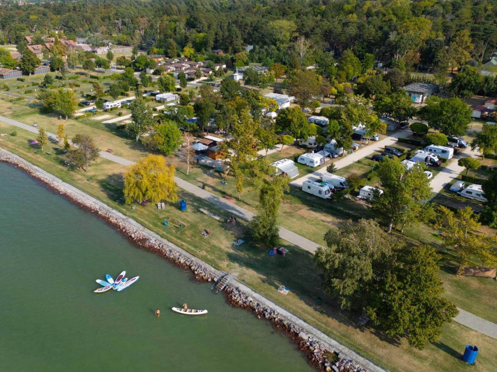 Aranypart Camping & Apartments Siofok Dış mekan fotoğraf