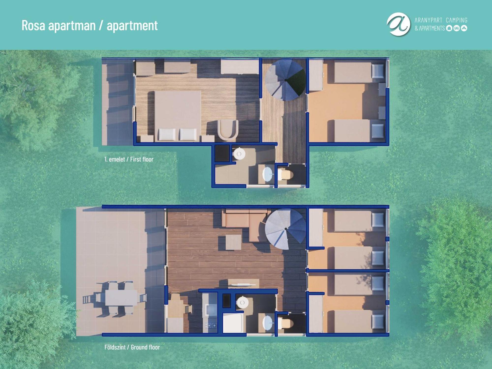 Aranypart Camping & Apartments Siofok Dış mekan fotoğraf
