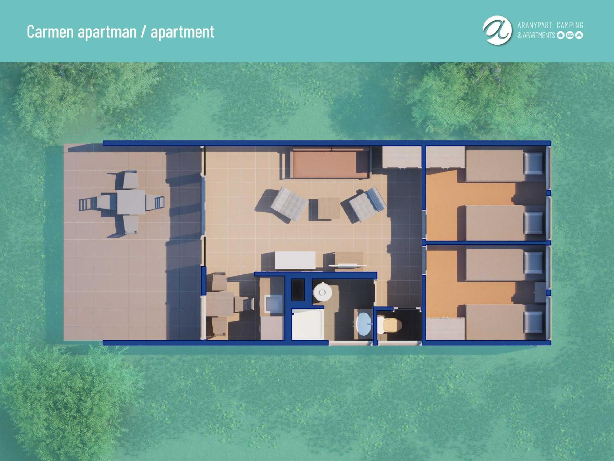 Aranypart Camping & Apartments Siofok Dış mekan fotoğraf